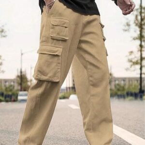 Unisex Denim Cargo Paint